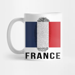 France Flag DNA Mug